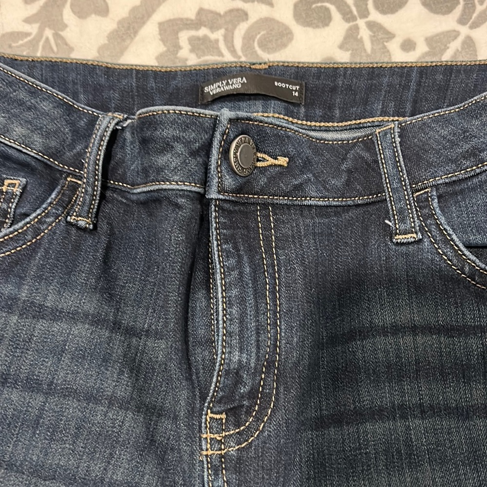 Simply Vera Vera Wang Stretch Bootcut Jeans